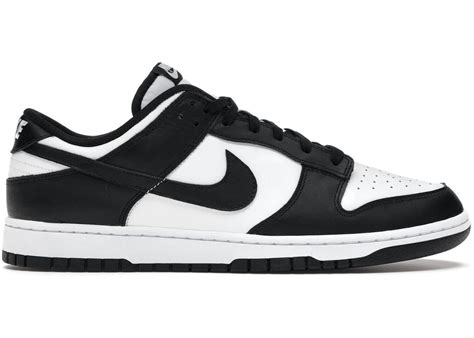 Nike Dunk niedrig Retro weiß schwarz Panda Herren 